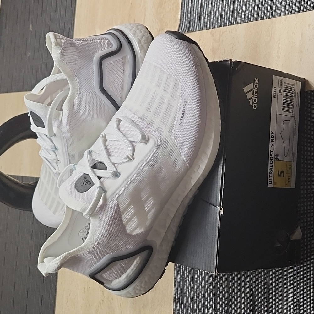 "FINAL PRICE" Adidas Unisex Ultraboost Summer.RDY Shoes,  White/black